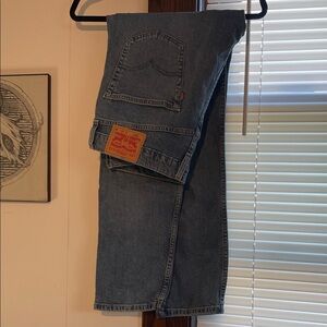 Levi's Classic Blue Jeans 502 Taper Leg